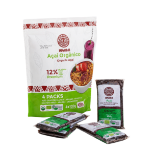 Pulpa de açaí puro y sin Azúcar 12%